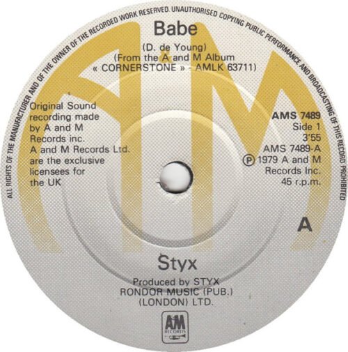 Styx - Babe / I'm O.K.