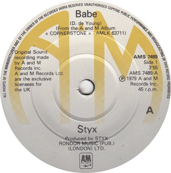 Styx - Babe / I'm O.K.