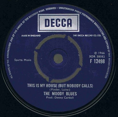 The Moody Blues - Boulevard De La Madelaine / This Is My House