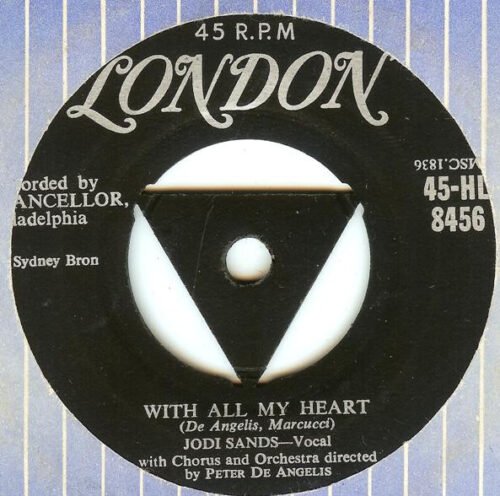 Jodie Sands - With All My Heart / (Can't We Be) More Than Only Friends