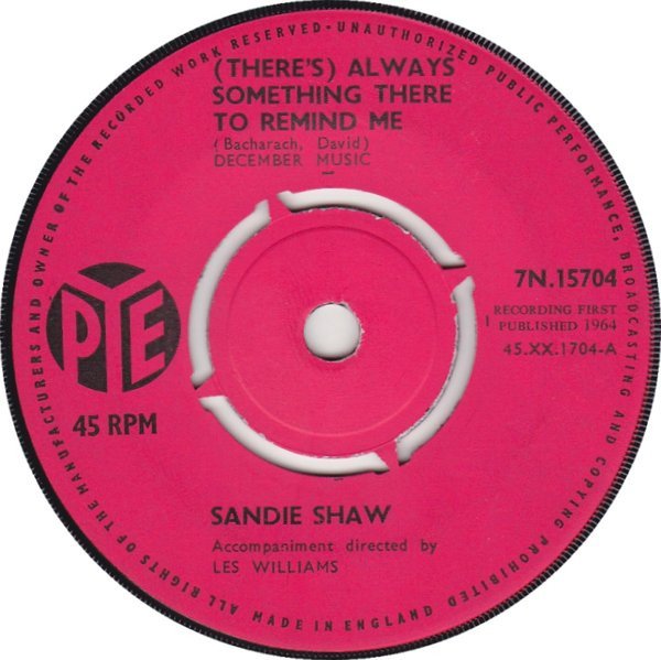 Sandie Shaw - (There's) Always Something There To Remind Me vinyl record