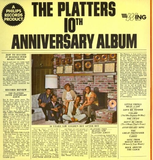 The Platters - Platters 10th Anniversary Album