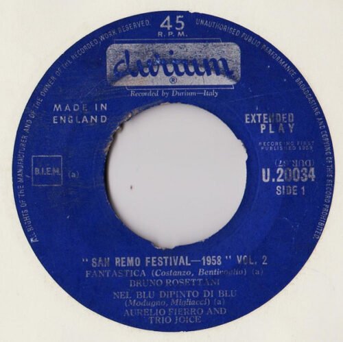 Various - San Remo Festival-1958 Vol. 2