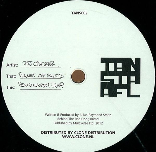 October - Planet Of Minds / Singularity Jump vinyl record