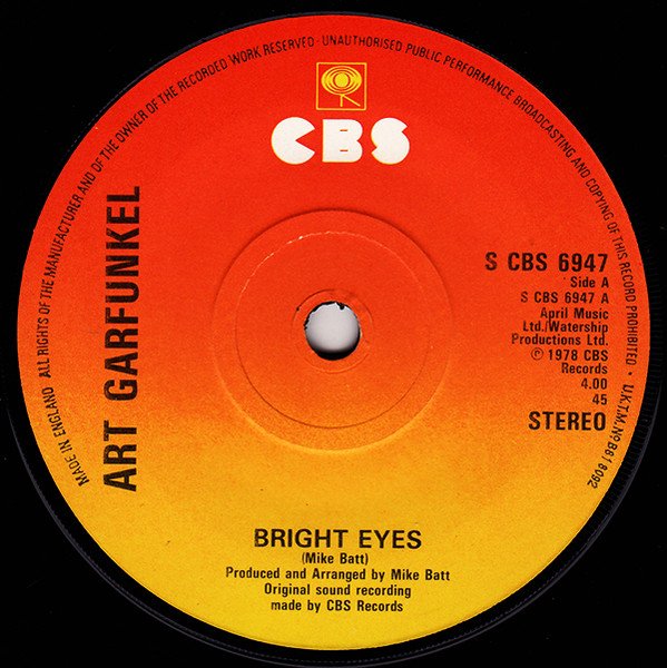 Art Garfunkel - Bright Eyes