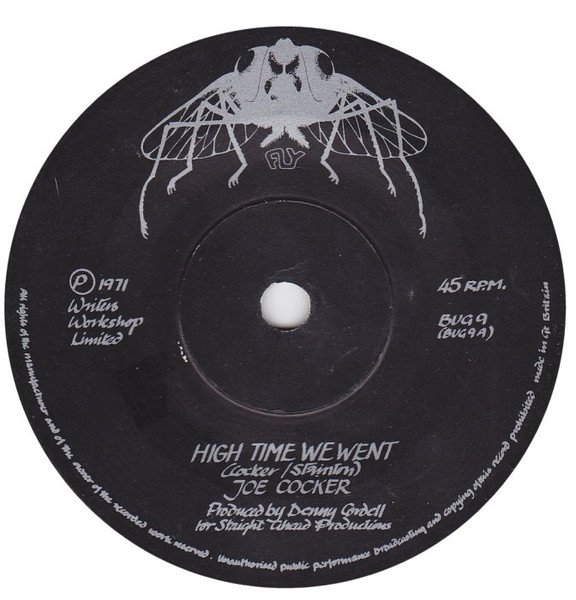 Joe Cocker - High Time We Went vinyl record