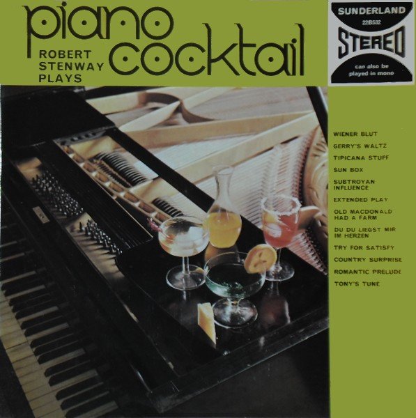 Robert Stenway - Robert Stenway Plays Piano Cocktail vinyl record
