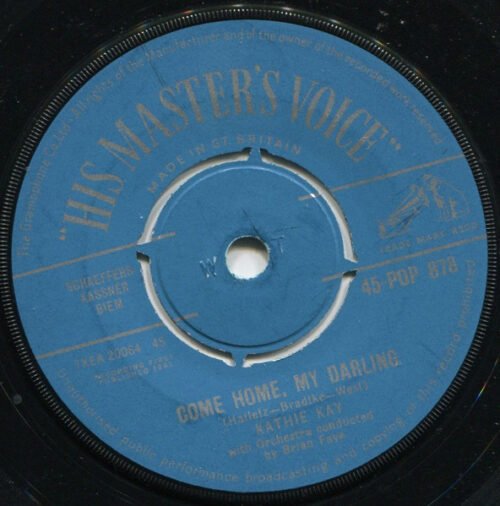 Kathie Kay - Come Home, My Darling