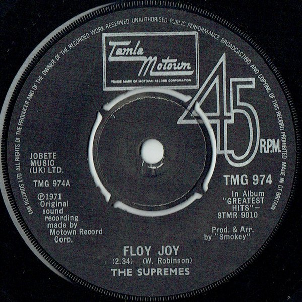 The Supremes - Floy Joy / Bad Weather