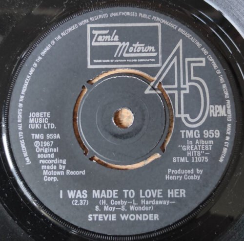 Stevie Wonder - I Was Made To Love Her / Never Had A Dream Come True