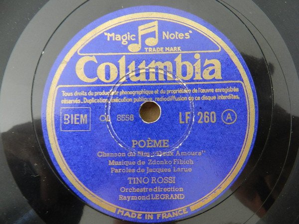 Tino Rossi - Poème / La Lanterne De San Paoli