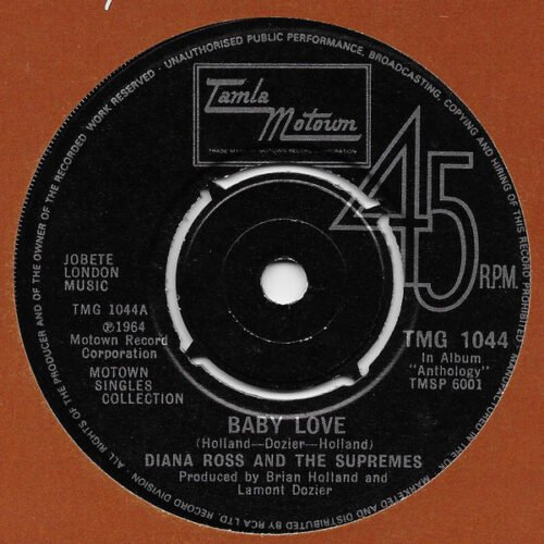 The Supremes - Baby Love / Stop! In The Name Of Love