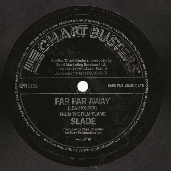 Slade - Far Far Away vinyl record