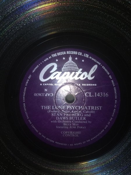 Stan Freberg - The Lone Psychiatrist / The Honey-Earthers