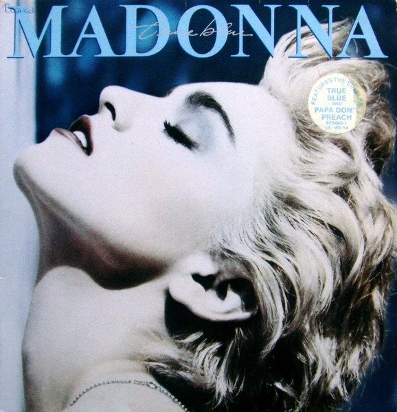 Madonna - True Blue vinyl record