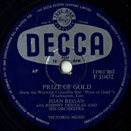 Joan Regan - Prize Of Gold / When You're In Love