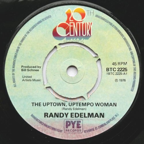 Randy Edelman - The Uptown, Uptempo Woman
