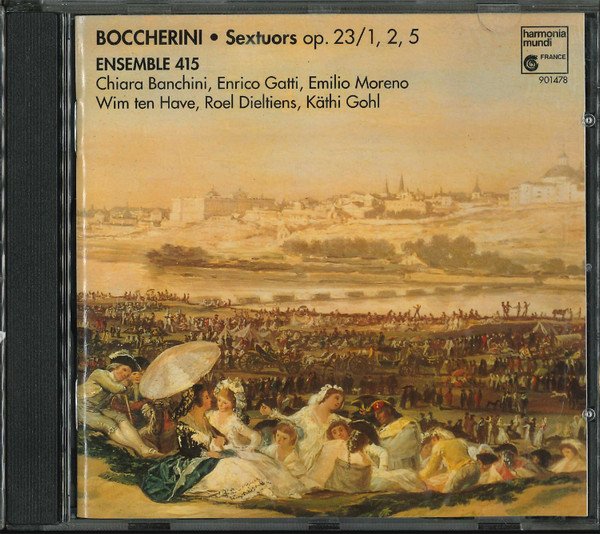 Luigi Boccherini - Sextuors Op.23 1, 2, 5 vinyl record
