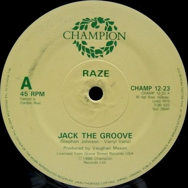Raze - Jack The Groove