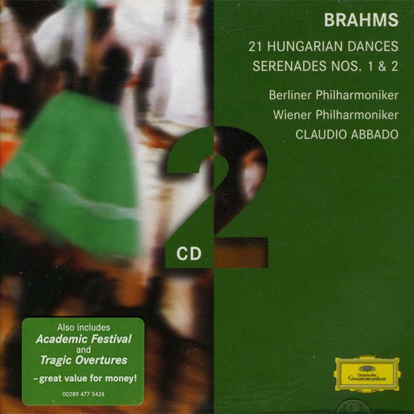 Johannes Brahms - 21 Hungarian Dances • Serenades Nos. 1 & 2