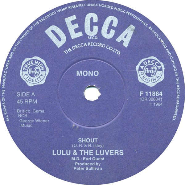 Lulu And The Luvvers - Shout
