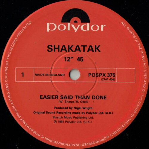 Shakatak - Easier Said Than Done