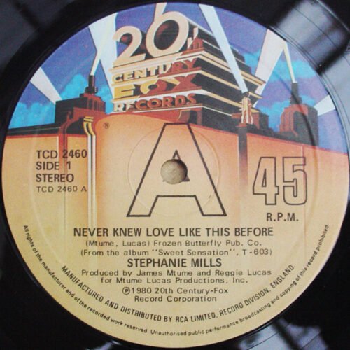 Stephanie Mills - Never Knew Love Like This Before