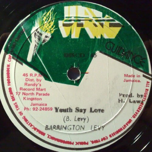 Barrington Levy - Youth Say Love / Twenty One Girls