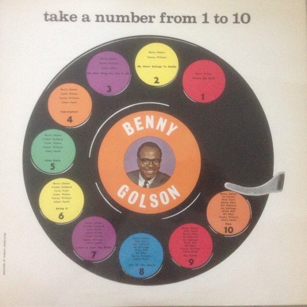 Benny Golson - Take A Number From 1 To 10 vinyl record