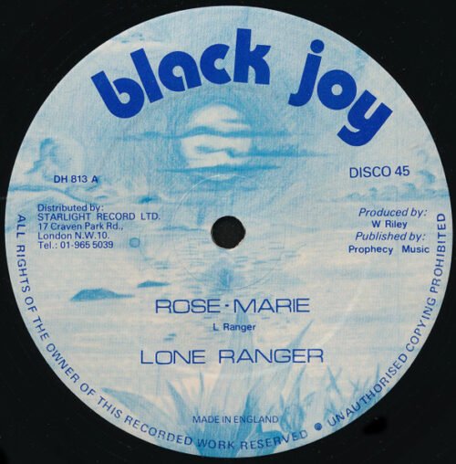 Lone Ranger - Rose-Marie / You Make Your Mistake