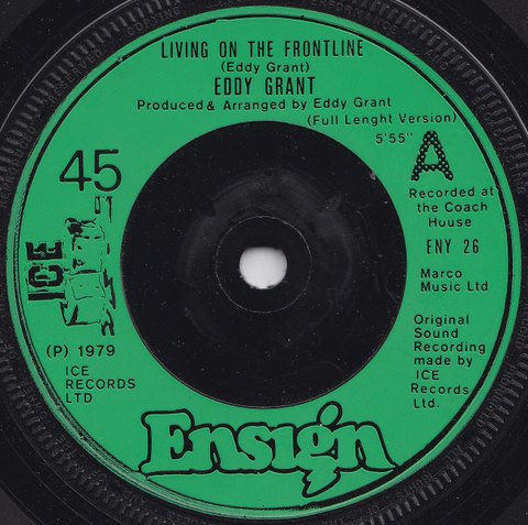 Eddy Grant - Living On The Frontline (Full Length Version)