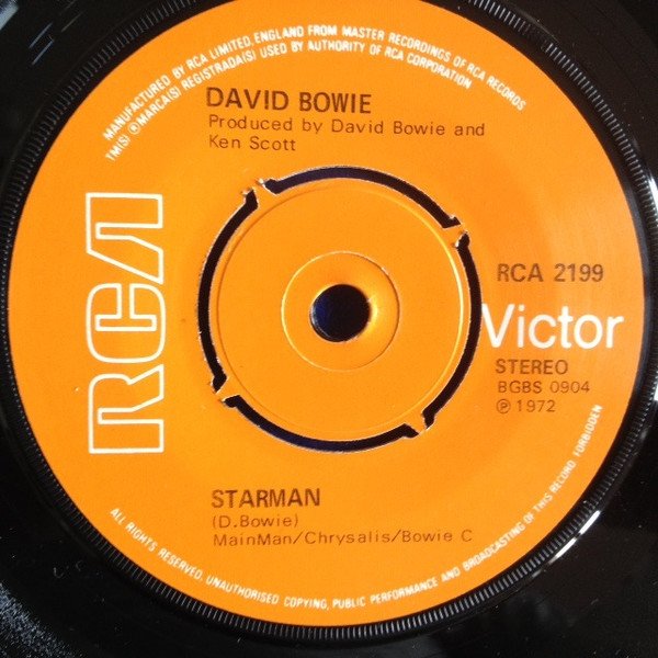 David Bowie - Starman vinyl record