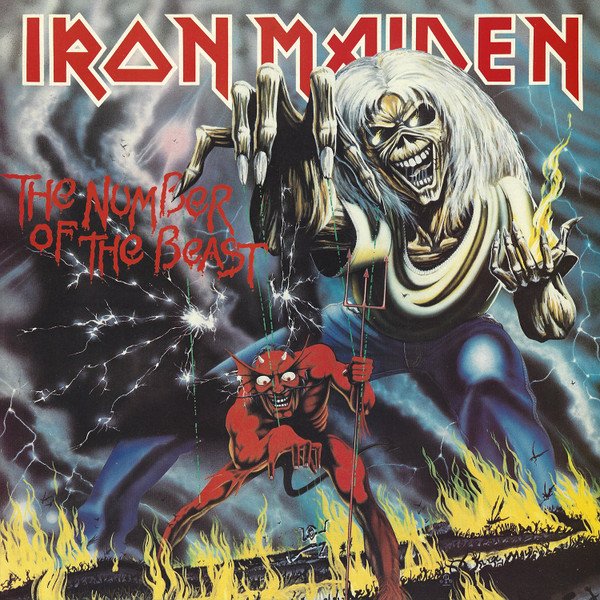 Iron Maiden - The Number Of The Beast vinyl record