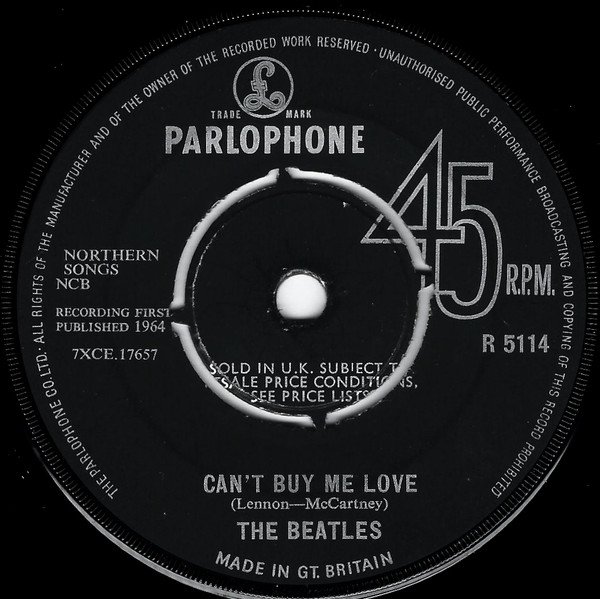 The Beatles - Can't Buy Me Love vinyl record