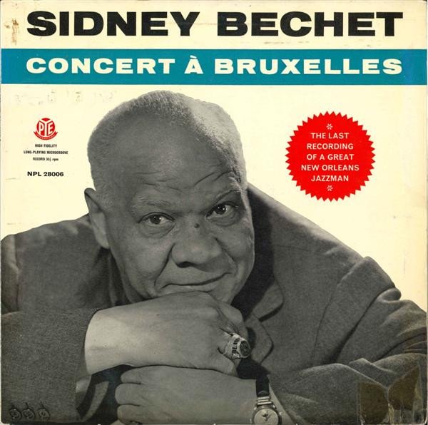 Sidney Bechet - Concert À Bruxelles vinyl record