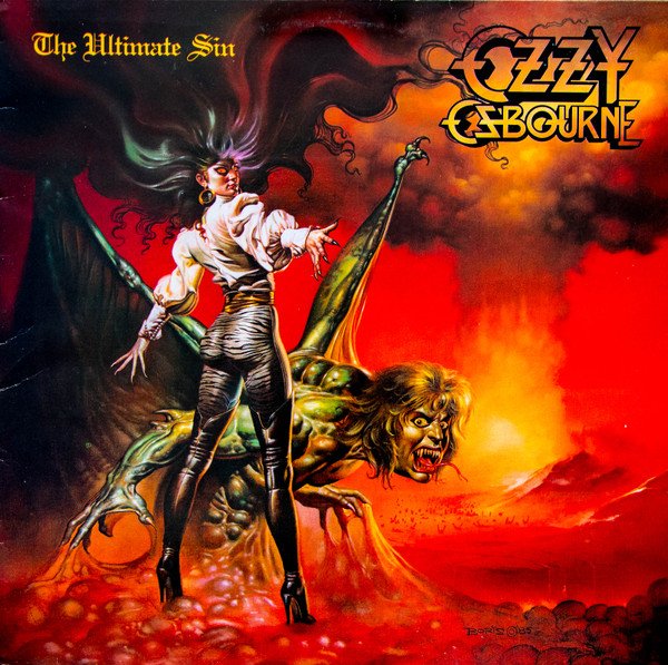 Ozzy Osbourne - The Ultimate Sin vinyl record
