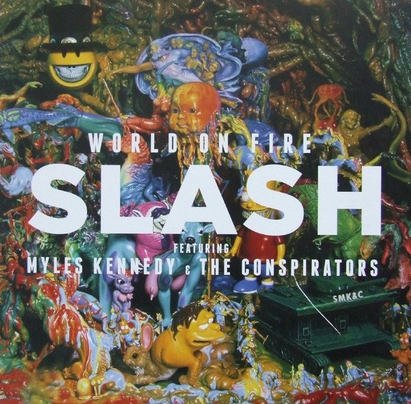 Slash (3) - World On Fire vinyl record
