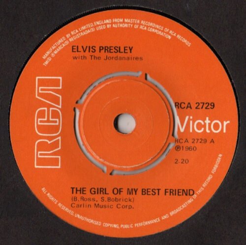 Elvis Presley - The Girl Of My Best Friend