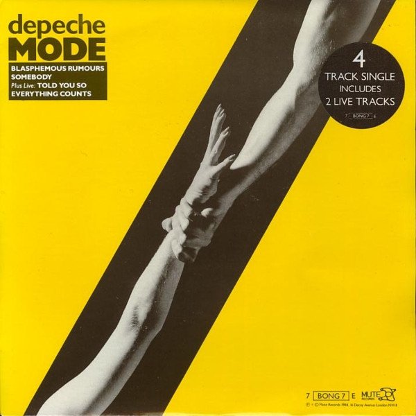 Depeche Mode - Blasphemous Rumours / Somebody vinyl record