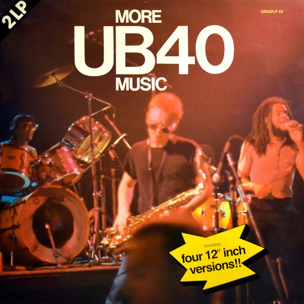 UB40 - More UB40 Music vinyl record