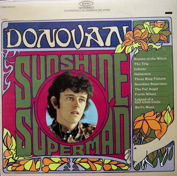 Donovan - Sunshine Superman vinyl record