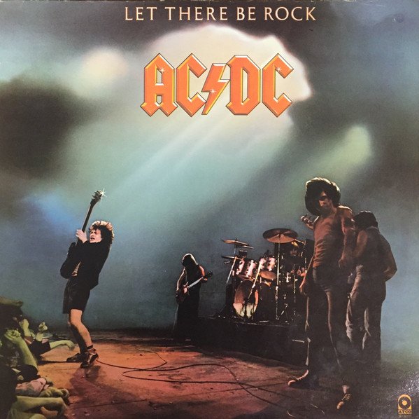 AC/DC - Let There Be Rock vinyl record