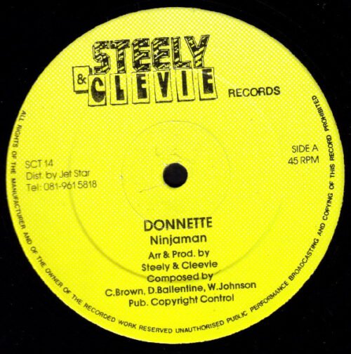 Ninjaman - Donnette / Tonight