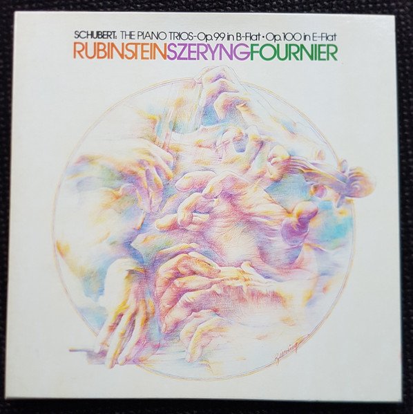 Franz Schubert - The Piano Trios - Op. 99 In B-Flat • Op. 100 In E-Flat vinyl record