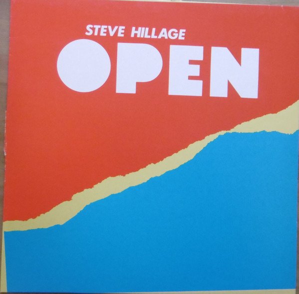 Steve Hillage - Open vinyl record
