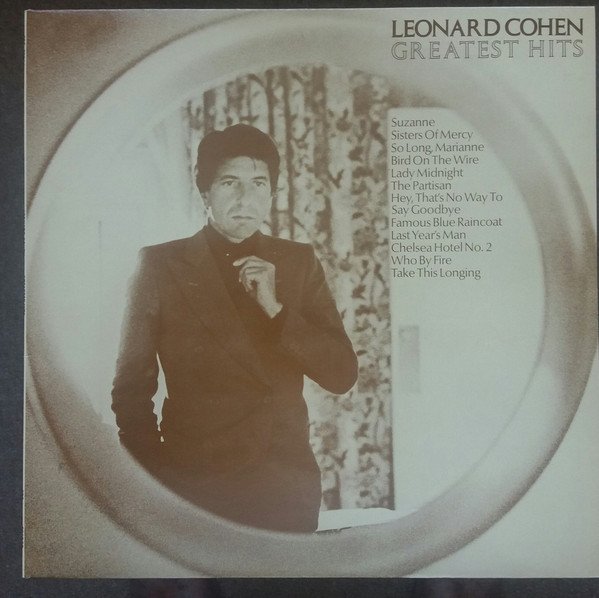 Leonard Cohen - Greatest Hits vinyl record
