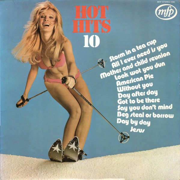 Unknown Artist - Hot Hits 10 vinyl record