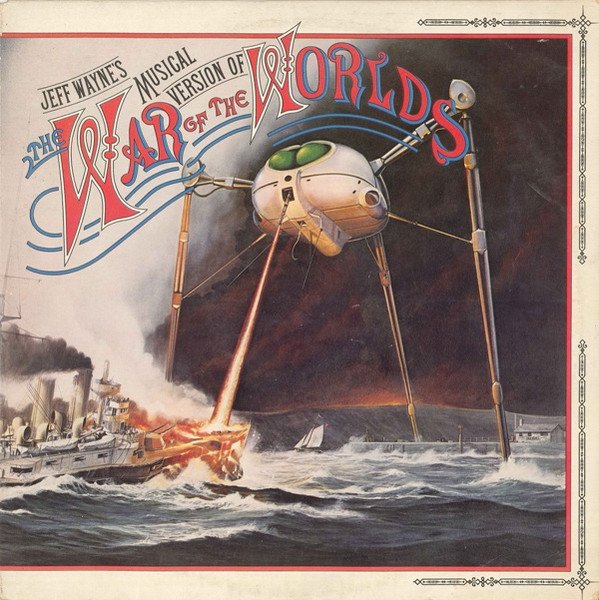 Jeff Wayne - Jeff Wayne's Musical Version Of The War Of The Worlds vinyl record