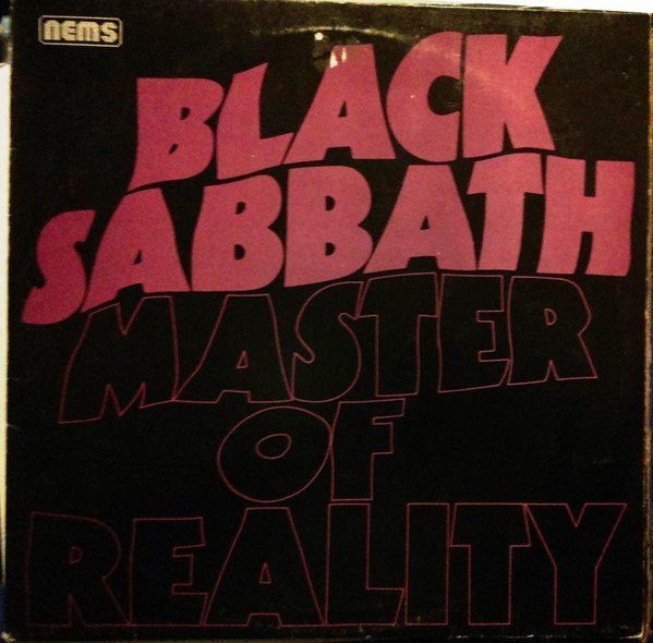 Black Sabbath - Master Of Reality vinyl record