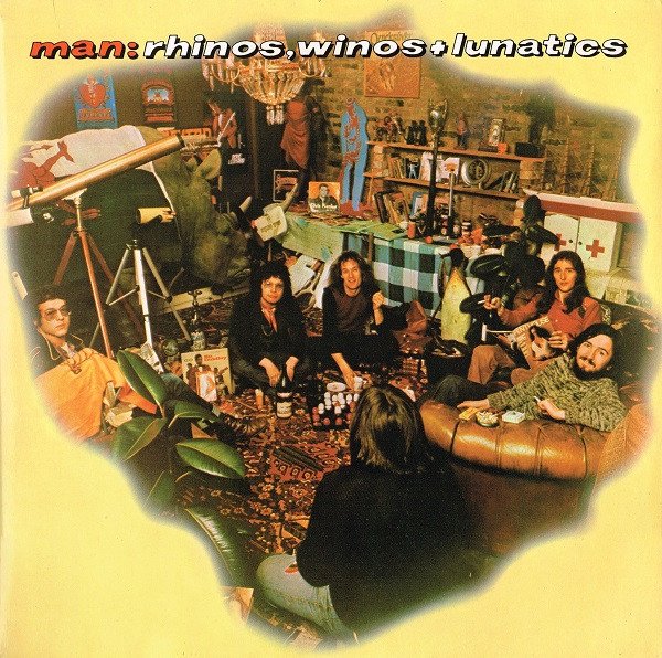 Man - Rhinos, Winos And Lunatics vinyl record